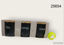Imagen de SET X3 LATAS C/TAPA BAMBOO 12.25